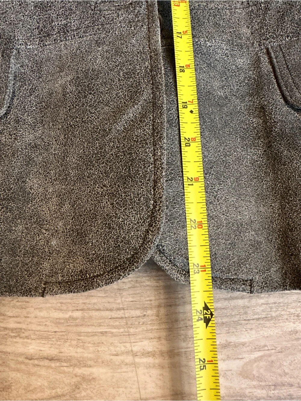 Alfani genuine leather
